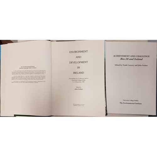 486 - Feehan, John. Environment and Development in Ireland and one other similar (2)