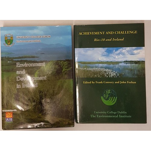 486 - Feehan, John. Environment and Development in Ireland and one other similar (2)