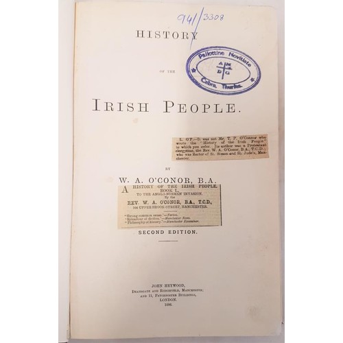 500 - O'Connor The History of the Irish People and 9 others