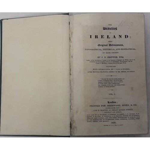 519 - 'The Beauties of Ireland' by J. N. Brewer, Esq.  The beauties of Ireland being original delinea... 