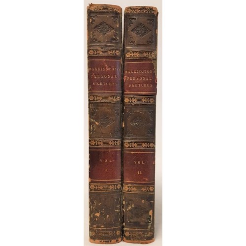 524 - Personal Sketches of His Own Times by Sir Jonah Barrington, Judge of the High Court of Admiralty in ... 