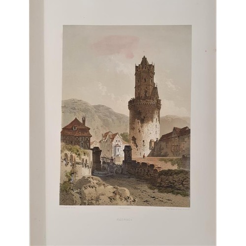 542 - The Rhine – Its Scenery and Its Mountains. Drawn from nature by Eminent Artists. 1852. 1st edit. 50 ... 