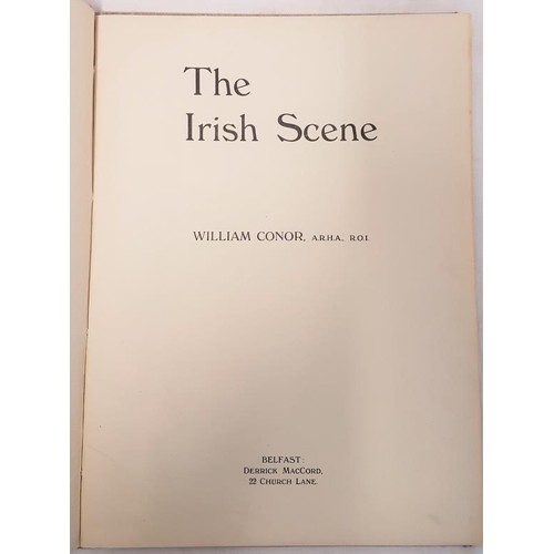 551 - William Conor, The Irish Scene with 11 of 12 plates , First Edition 1944