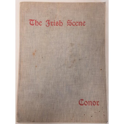 551 - William Conor, The Irish Scene with 11 of 12 plates , First Edition 1944