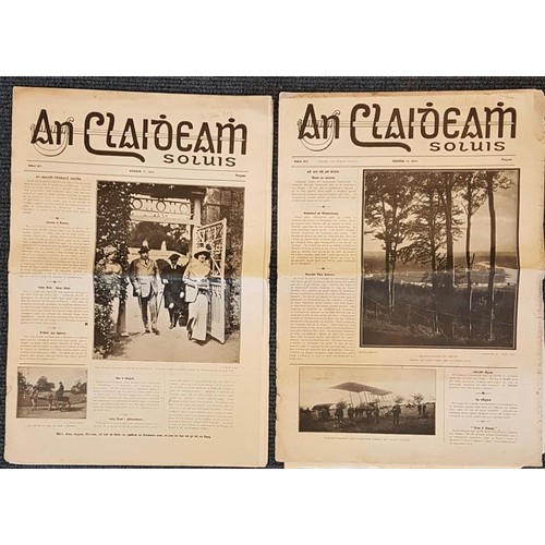 547 - An Claidheamh Soluis. Eanair 17 1914 and Feabhra 1914