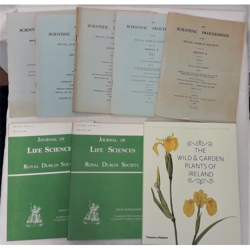 565 - RDS scientific proceedings: 7 papers on Irish grasses and sedges et al, 1972-76; Life Sciences, vol ... 