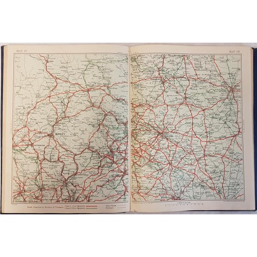 573 - Newnes Motorists Touring Maps, 96 maps of the British Isles,Circa 1930. Printed on one side of the p... 