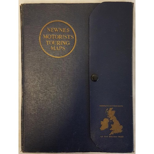 573 - Newnes Motorists Touring Maps, 96 maps of the British Isles,Circa 1930. Printed on one side of the p... 