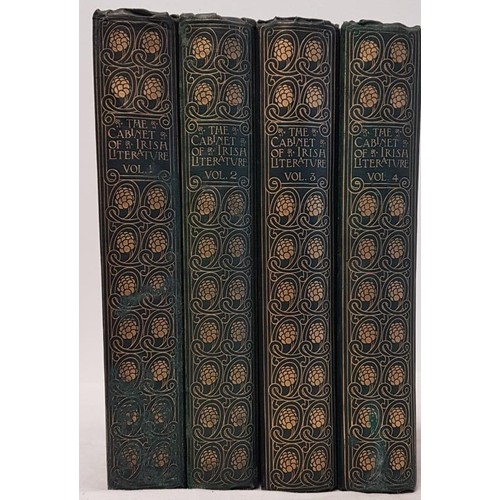 576 - The Cabinet of Irish Literature, extended edition in 4 volumes, C Tynan, published by Gresham 1906... 