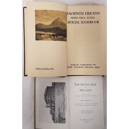 593 - The Sunny side of Ireland How to see it by the Great Southern and Western Railway by John o Mahony, ... 