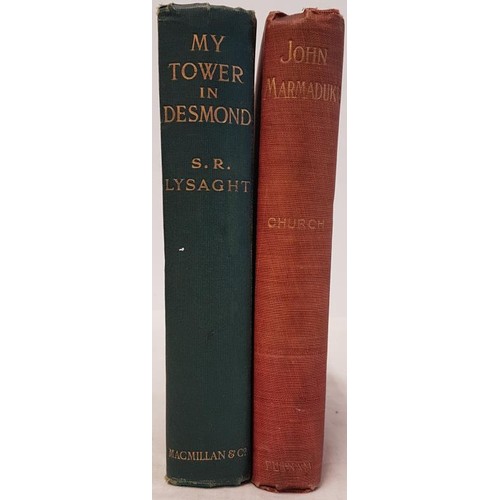 601 - My Tower in Desmond by S R Mc Lysaght, (fiction set in Easter 1916) Mc Millan 1925 1st edition and J... 