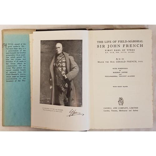 624 - The Life of Field Marshal Sir John French, by his son Major Gerald French, Cassell and Co 1931, 1st ... 