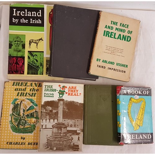 625 - Ireland by the Irish edited by Michael O'Gorman and six more books about Ireland (7)