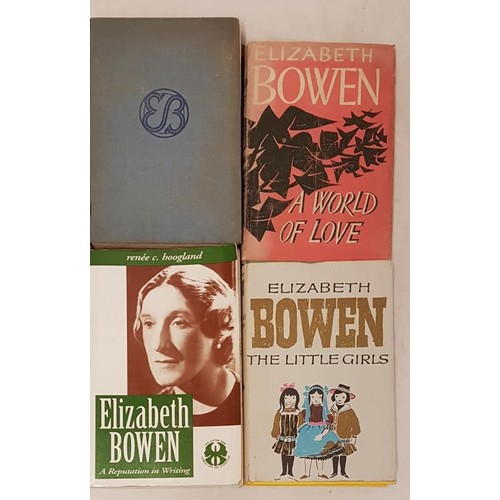 635 - A World of Love 1955, The Little Girls 1964 and The House in Paris 1936 by Elizabeth Bowen along wit... 