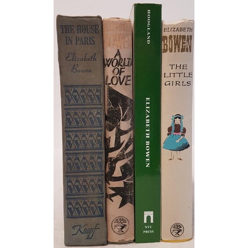 635 - A World of Love 1955, The Little Girls 1964 and The House in Paris 1936 by Elizabeth Bowen along wit... 