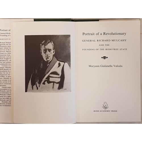 638 - Portrait of a Revolutionary General Richard Mulcahy, Maryann Valiulis, Irish Academic press 1992 1st... 