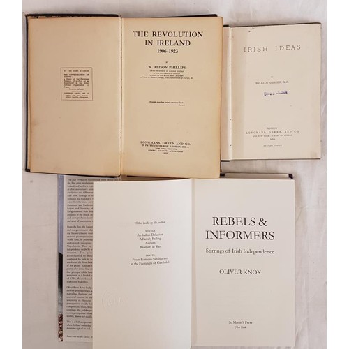 642 - The Revolution in Ireland 1906-1923 by Alison Phillips, Longman Green 1923, 1st edition, Irish Ideas... 