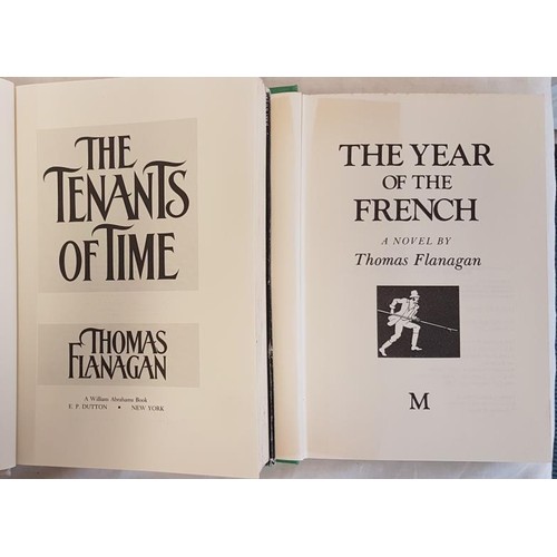 644 - The Year of the French and Tenants of Time, 1st editions with DJs by Thomas Flanagan