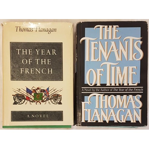 644 - The Year of the French and Tenants of Time, 1st editions with DJs by Thomas Flanagan