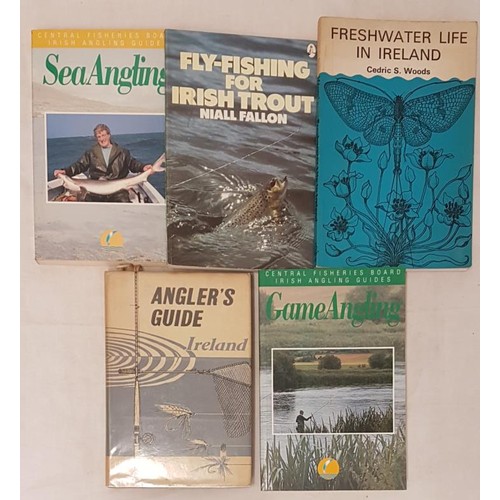 648 - Five books on Fishing in Ireland