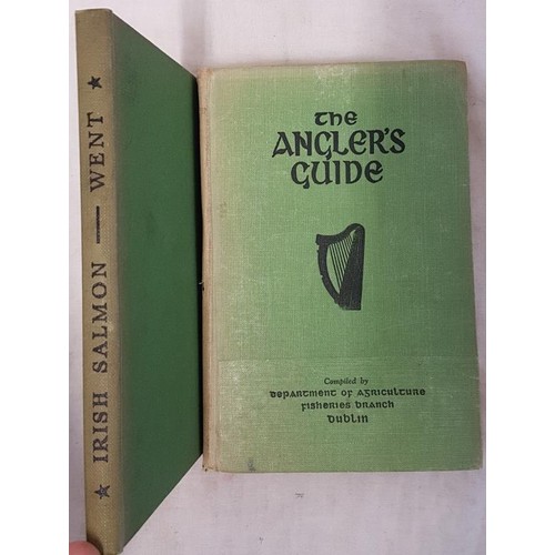 650 - The Anglers Guide, dept of Ag and Fisheries Dublin 1948 (2 folding maps) and Irish Salmon and Salmon... 