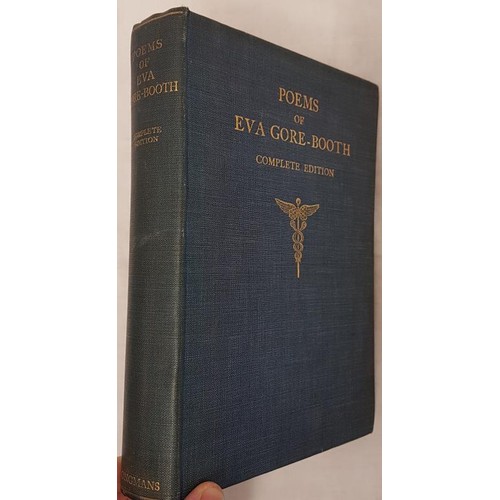 653 - Poems of Eva Gore-Booth complete edition with The Inner Life of a Child and Letters, Longmans Green ... 