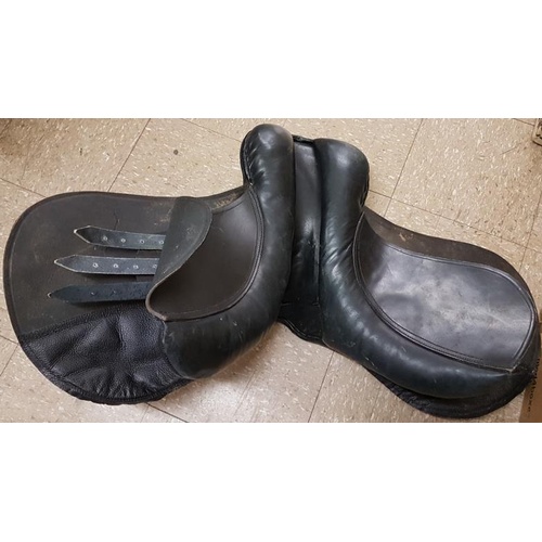 2 - Leather Saddle - Racing Size 17