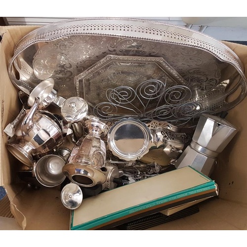 29 - Large Quantity of Silver Plated Items