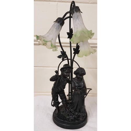 122 - Figural Table Lamp - 26ins tall