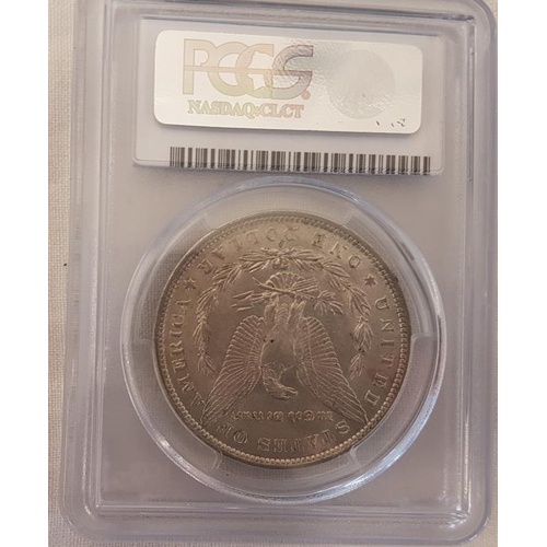 261 - 1882 O'Morgan Silver Dollar - Grade AU58