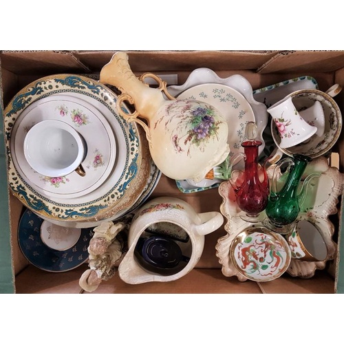 336 - Box of Ceramics and Ornaments etc.