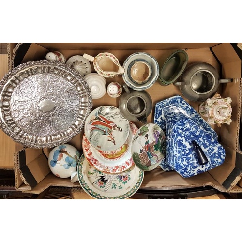 337 - Box of Ceramics and Ornaments etc.