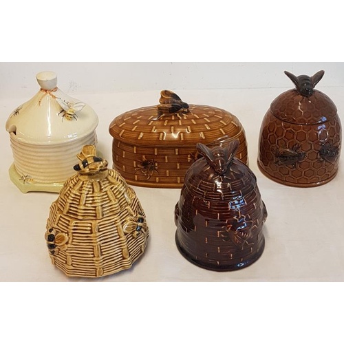 369 - Five Collectable Honey Pots