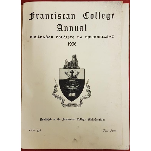 418 - Franciscan College Annual 1956