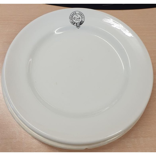 505 - Pair of Kildare Street Club Plates by Arklow Pottery