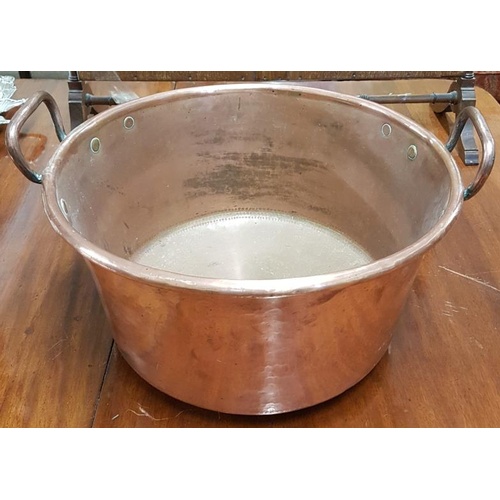 523 - Large Copper Preserving Pan