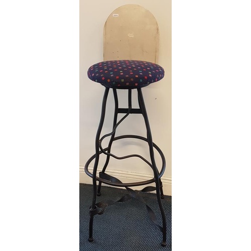 552 - Small Handmade Metal Stool