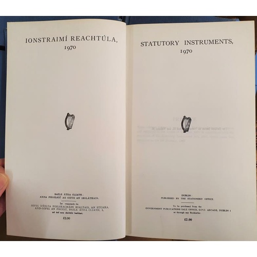 7 - Seven Boxes of Republic of Ireland Statutory Instruments published from the 40s up to the 90s... 