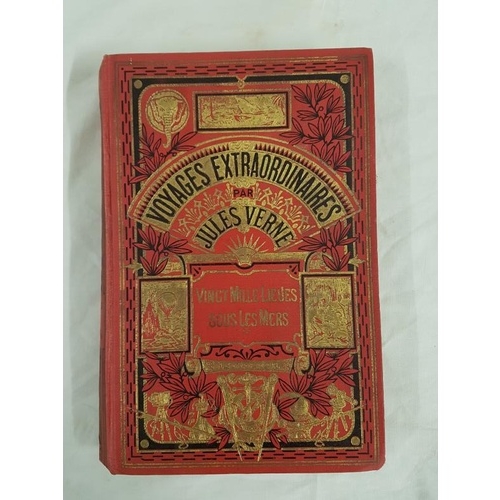 13 - Jules Verne, Voyages Extraordinaries, Vingt Millelieues sous Les Mers. Collection Hetzel. Hachette. ... 