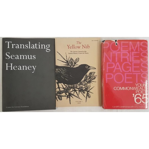 25 - Translating Seamus Heaney  by Eilean Ni Chuilleanain, (Introduction by Heaney, Seamus);  T... 