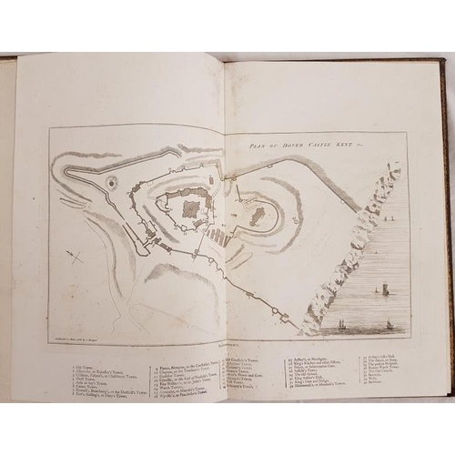 38 - Francis Grose, The History of Dover Castle, 1797 with ten views and a plan of the castle (all plates... 