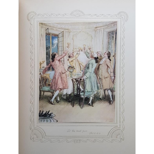 39 - 'The School for Scandal' by Richard Brinsley Sheridan, Illustrated by Hugh Thomson