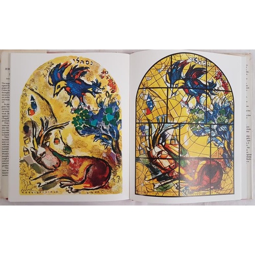 52 - Marc Chagall The Jerusalem Windows 1968. First revised edition with coloured lithos.