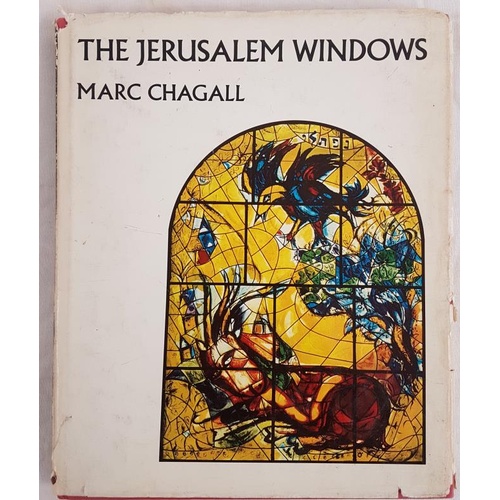 52 - Marc Chagall The Jerusalem Windows 1968. First revised edition with coloured lithos.