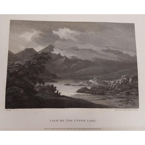 65 - Isaac Weld. Illustrations of The Scenery of Killarney 1807. 1st edit. Maps & plates. Half calf.... 