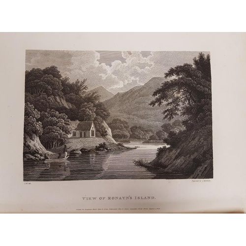 65 - Isaac Weld. Illustrations of The Scenery of Killarney 1807. 1st edit. Maps & plates. Half calf.... 