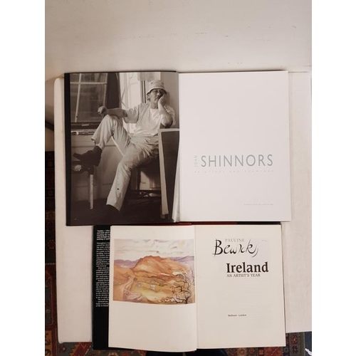 74 - Pauline Bewick. Ireland – An Artist’s Year. 1990 and John Shinnors. Paintings and Drawings. 2002. Tw... 