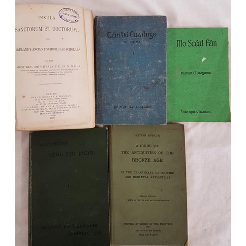 105 - Healy, Insula Sanctorum et Doctorum, Ireland’s ancient schools and scholars. D.1890, 638 pps. 8vo wi... 