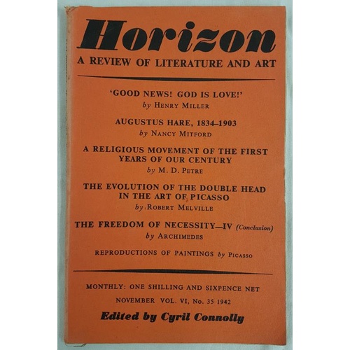 119 - Horizon 1941-1948. 16vols of Irish Journal of Literature & Art.