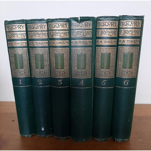 120 - Dalton’s History of Ireland (6 vols).